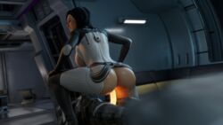 1boy 1girls 3d ass belethor's_smut big_ass breasts cowgirl_position exposed_ass exposed_breasts glowing_penis mass_effect miranda_lawson robot sex thick thick_ass thick_thighs tight_clothing voluptuous rating:Explicit score:49 user:Elxuxeta