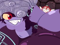 2girls animated ass ass_smothering big_ass big_breasts big_thighs bottom_heavy breasts bubble_ass bubble_butt crushing dat_ass facesitting fang fat_ass female female_focus female_only giant_ass gigantic_ass huge_ass huge_thighs hyper hyper_ass hyper_thighs imp imp_midna large_ass midna mp4 nintendo princess_zelda puntthepoodle round_ass sharp_teeth shortstack smile smothering sound tagme the_legend_of_zelda thick_ass thick_thighs thighhighs twilight_princess video voluptuous wall_smashing zelda_(twilight_princess) rating:Questionable score:316 user:HyperAssRoleplayer