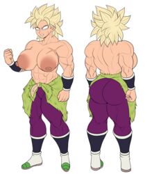 1girls abs big_areola big_ass big_breasts big_nipples blonde_hair broly broly_(dragon_ball_super) detnox dragon_ball dragon_ball_super female female_only huge_areolae huge_ass huge_breasts huge_nipples muscles muscular_female rule_63 scar solo super_saiyan yellow_hair rating:Explicit score:42 user:Hdhshdhdhdhhd