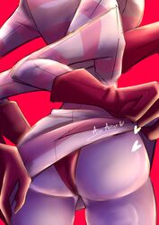 1boy aisuartist angel_dust_(hazbin_hotel) arachnid ass big_ass big_butt demon femboy gay hazbin_hotel male male_only panties partial_male skirt skirt_lift solo spider rating:Explicit score:113 user:FemboysAreLife