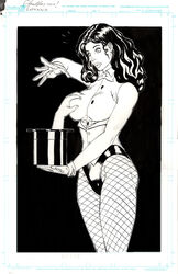 1girls black_and_white black_hair chris_foulkes curvaceous curvy curvy_female curvy_figure dc dc_comics female hourglass_figure monochrome solo solo_female straight_hair superheroine tagme voluptuous zatanna zatanna_zatara rating:Explicit score:12 user:randomaccount0897