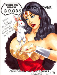 1girls amazon black_hair blue_eyes chris_foulkes cleavage curvaceous curvy curvy_body curvy_female curvy_figure dc dc_comics diana_prince female female_only hourglass_figure light-skinned_female light_skin long_hair rabbit solo solo_female superheroine tagme themysciran voluptuous white_rabbit wonder_woman wonder_woman_(series) rating:Questionable score:18 user:randomaccount0897