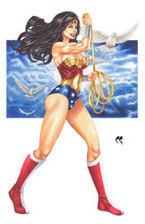 1girls amazon bird black_hair blue_eyes boots breasts chris_foulkes cleavage color curvaceous curvy curvy_body curvy_female curvy_figure dc dc_comics diana_prince female female_only heroine hourglass_figure lasso lasso_of_truth legs light-skinned_female light_skin long_hair smile solo solo_female superheroine tagme themysciran thighs tiara voluptuous wind wonder_woman wonder_woman_(series) rating:Questionable score:8 user:randomaccount0898