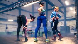 3d 3girls abs ass big_ass big_butt black_hair blonde_hair breasts brown_hair brunette bubble_ass bubble_butt cammy_white capcom chun-li dark_brown_hair dark_hair female female_only gym juri_han mikadawn muscle muscle_tone muscles muscular muscular_female six_pack street_fighter street_fighter_6 street_fighter_iv street_fighter_v thick_ass rating:Questionable score:133 user:mxfix_mxbbin