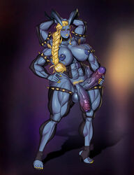 1futa balls blonde_hair blue-skinned_futanari blue_skin breasts demon demon_girl diphallia diphallism flaccid futa_only futanari horn huge_breasts huge_cock humanoid humanoid_penis large_breasts looking_at_viewer multi_arm multi_limb multi_penis muscular muscular_futanari nipple_piercing nipples nude penis pubic_hair saxwakuy solo solo_futa standing uncut veiny_penis rating:Explicit score:107 user:Fried_Pear