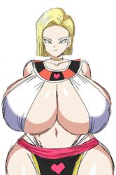 1girls alternate_version_available android_18 blonde blonde_hair blonde_hair_female blue_eyes cameltoe cleavage curvy dragon_ball dragon_ball_super erect_nipples female gigantic_breasts goddess_of_destruction huge_areolae huge_ass momiji_(artist) puffy_nipples short_hair sketch thick_lips venus_body voluptuous wide_hips yellow_hair rating:Explicit score:155 user:FunckoPop