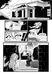 1girls absurdres bedroom black_and_white black_and_white_dress black_hair blonde_hair blood_bond blood_bond blush brick brick_wall calling cleaning colored_skin comic comic_page curtains dark-skinned_male dark_hair dark_skin dress english_text exclamation_mark female flowing_dress greek_mythology greek_mythology happy highres interracial legs manga manga_page mansion mari_vill monstershake muscular muscular_male petite ponytail pregnant romantic run running sandals speech_bubble titan_(greek_mythology) topless topless_male typhon typhon_(blood_bond) typhon_titan washing washing_dishes white_hair white_skin white_skinned_female rating:Questionable score:5 user:MonsterShake