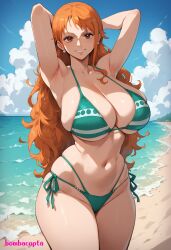  ai_generated bombacopta female female_only nami_(one_piece) one_piece  rating:explicit score: user:bot