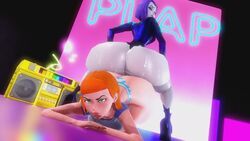 2girls 3d aged_up animated ass ass_expansion ass_focus ass_to_ass ben_10 big_ass big_butt boombox bottom_heavy bouncing_ass bouncing_breasts breasts bubble_ass bubble_butt butt_bump cartoon_network crop_top crossover dat_ass dc dc_comics earthquake fat_ass fat_butt females females_only gigantic_ass gold_boombox_(prevence) gwen_tennyson higher_resolution_duplicate huge_ass huge_butt hypnotized large_ass large_butt leotard looking_back massive_ass mp4 no_sound orange_hair prevence purple_hair rachel_roth raven raven_(dc) shaking_ass shaking_butt sweaty_ass sweaty_butt teen_titans thick_ass thick_thighs thighs thong twerk twerk_hypnosis twerking twerkoff video wide_hips yuri rating:Explicit score:360 user:TnAPlay