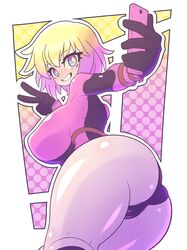 1girls ass big_ass blonde_hair breasts gwen_poole gwenpool kaikoinu large_breasts leotard marvel pink_hair pose revealing_clothes selfie short_hair rating:Explicit score:161 user:Pickle666