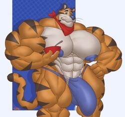 abs biceps bulge flaccid furry gab_art gay huge_cock male male_focus male_only muscle muscles muscular muscular_arms muscular_ass muscular_back muscular_legs muscular_male muscular_thighs nipples pecs solo solo_male tony_the_tiger rating:Questionable score:11 user:shadac