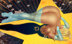 1girls artist_signature ass blonde_hair blue_gloves blue_socks breasts dated elbow_gloves female female_only flexible full_body gloves large_breasts legs legwear lingerie mario_(series) princess_rosalina pussy socks solo star stretching super_mario_galaxy themaestronoob thigh_socks thighhighs upside-down rating:Explicit score:479 user:ToggafNaelik