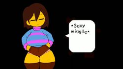 1girls 2d animated brown_hair dance dancing female female_only frisk looping_animation meme minishorts mochikirb short_hair shorts solo sound tagme text thick_thighs thighs undertale undertale_(series) video wiggle rating:Questionable score:361 user:Pickle666