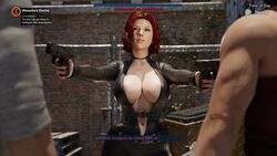 3d black_widow_(marvel) choker gun holding_gun holding_object holding_weapon latex latex_suit light-skinned_female light-skinned_male marvel marvel_cinematic_universe natasha_romanoff neckwear nipple_slip open_clothes ranged_weapon red_hair scarlett_johansson short_hair standing tagme tscd_rendering unseen_male_face wardrobe_malfunction rating:Questionable score:44 user:White_Bull