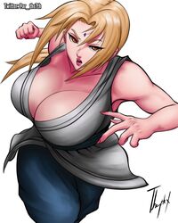 1girls a.r._the_7th bare_arms bare_shoulders big_breasts breasts busty cleavage female female_only forehead_jewel forehead_mark huge_breasts large_breasts light-skinned_female mature_female mature_woman milf nail_polish naruto naruto_(classic) naruto_(series) naruto_shippuden painted_nails shounen_jump solo tsunade rating:Questionable score:80 user:Tronitrus