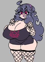 big_breasts breasts female goth hex_maniac huge_breasts inakotho pokemon pokemon_xy tagme rating:Explicit score:52 user:conmazda