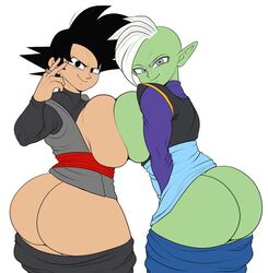 2022 2girls ass big_ass breast_to_breast detnox dragon_ball dragon_ball_super female_zamasu goku_black green_skin partially_clothed partially_undressed rule_63 shounen_jump white_hair zamasu rating:Explicit score:314 user:That_Guy245