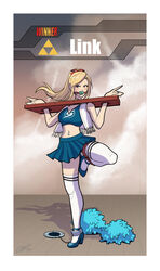 1girls alternate_costume angry ankle_cuffs bad_end ball_gag ball_gag_embellishment blonde_female blonde_hair blush bondage bound bow_in_hair breasts brush captured captured_heroine cheerleader cheerleader_uniform comic_panel damsel_in_distress defeated defeated_heroine defiant defiant_sub domination embarrassed embellished_ball_gag enslaved female female_focus female_only femsub forced forced_presentation forced_submission frustrated gag gagged game_over heartgear helpless high_heels humiliation kidnapped living_trophy looking_at_viewer medium_breasts metroid navel nintendo objectification pillory pom_pom_(cheerleading) ponytail restrained samus_aran slave slavegirl slight_blush socks standing standing_on_one_leg story story_at_source story_in_description striped_socks struggling submissive submissive_female super_smash_bros. surprised textless the_legend_of_zelda thigh_socks thighhighs trophy unhappy_female unwilling video_game_character video_game_franchise white_socks worried rating:Explicit score:205 user:gusat