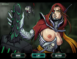 adeptus_mechanicus breasts breasts_out cybernetics dildo female female_focus games_workshop necron nipples servo-skull tagme techpriest warhammer_(franchise) warhammer_40k zulidian rating:Explicit score:53 user:0verlord