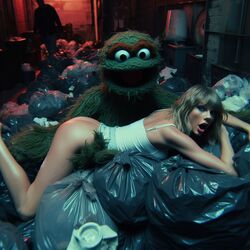 1girls ai_generated ass blonde_hair celebrity dall-e3 denim_skirt garbage garbage_bags garbage_bin green_fur implied_sex light-skinned_female muppets oscar_the_grouch public puppet real_person sesame_street spaghetti_strap tagme tank_top taylor_swift the_muppet_show trash trash_bag trash_can voyeur what rating:Explicit score:75 user:Carl_Wheezer