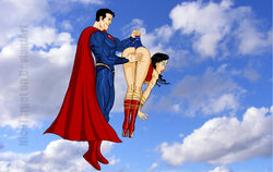 bondage dc dc_comics defeated_heroine embarrassing female justice_league lasso_of_truth male nicetarget secretly_loves_it spanking superman superman_(series) tied_hands tied_legs tied_up tongue_out wedgie wedgie_spanking wonder_woman wonder_woman_(series) rating:Explicit score:22 user:dreamydawe85