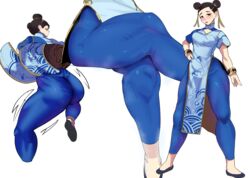 1girls asian asian_clothing asian_female ass big_ass blue_pants bottomwear breasts brown_hair capcom centvie chinese_clothes chun-li clothing eyeshadow female female_only footwear full_body fully_clothed hair hair_ornament hairbun huge_ass legs lips motion_lines pants pelvic_curtain solo solo_female street_fighter street_fighter_6 thick_lips thick_thighs thigh_focus thighs thunder_thighs topwear rating:Questionable score:68 user:daft_human