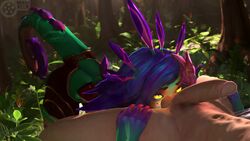 1boy 1girls 3d anilingus anilingus_from_female animated balls balls_on_face balls_on_nose belly belly_button chameleon female female_rimming_male forest hairy_balls hands_on_thighs human_on_anthro kissing league_of_legends licking licking_anus licking_ass looking_at_partner looking_up male male_anilingus meklab monster_girl neeko oral passionate penis rimjob rimming rimming_male sloppy sloppy_kiss sound source_filmmaker straight tail testicles trees unseen_male_face video watermark woods yellow_eyes rating:Explicit score:631 user:justausername