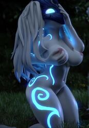 1girls animated ass big_ass big_breasts breasts caprine dildo dildo_sitting female glowing_eyes glowing_tattoo hand_on_breast hand_on_head kindred lamb_(league_of_legends) league_of_legends long_hair mask mp4 mrlolzies101 nipples nude riding riding_dildo sex_toy sheep solo sound tattoo video white_fur white_hair rating:Explicit score:216 user:BobbyBob420BlazeIt