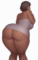 1girls absurd_res ass asura_(artist) avatar_the_last_airbender back_view big_ass big_breasts blue_eyes breasts brown_hair bubble_ass bubble_butt dark-skinned_female dark_skin dat_ass fat_ass female female_only huge_ass korra large_breasts low-angle_view milf milfification nickelodeon smooth_skin solo the_legend_of_korra thick_ass thick_thighs towel voluptuous white_background wide_hips rating:Explicit score:277 user:Azure_Shadow