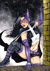 1girls big_breasts birds_of_prey curvy curvy_body curvy_figure dc dc_comics ed_benes_studio helena_bertinelli huntress_(dc) justice_league latex_leotard looking_at_viewer mariah_benes purple_leotard red_lipstick solo_female solo_focus tagme voluptuous voluptuous_female rating:Explicit score:17 user:Dragon98