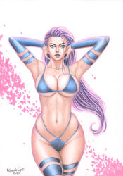 1girls asian_female betsy_braddock big_boobs blue_eyes cleavage curvaceous curvy_body curvy_female deep_cleavage ed_benes_studio eduardo_copati full_cleavage g-string gloves japanese large_breasts long_hair looking_at_viewer marvel marvel_comics mutant psylocke purple_hair purple_lipstick seductive_look seductive_smile solo_female solo_focus straight_hair thighs thong underboob violet_thong voluptuous voluptuous_female x-men rating:Explicit score:28 user:Dragon98