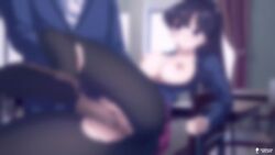 1girls animated ass black_hair bouncing_breasts breasts breasts_out classroom clothed creampie cum cum_in_pussy cum_inside cute ejaculation female huge_breasts komi-san_wa_komyushou_desu komi_shouko long_hair longer_than_30_seconds longer_than_one_minute nekololisama nipples pantyhose penis ponytail purple_eyes purple_hair pussy ripped_clothing ripped_tights school_uniform sex skirt sound tadano_hitohito torn_clothes uncensored video rating:Explicit score:744 user:xenoade