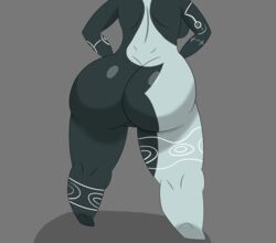 1girls abitofaproblem absurd_res ass ass_focus back breasts female female_only hands_on_hips imp_midna markings midna shortstack solo the_legend_of_zelda the_legend_of_zelda:_twilight_princess thick_thighs twili rating:Explicit score:17 user:soapqpahs