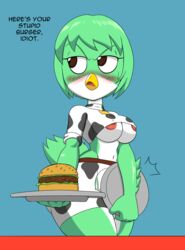 1futa anthro avian bird clothed clothing cow_print food futa_only futanari mostly_nude solo tagme tansau waitress rating:Questionable score:16 user:lightswitch4th