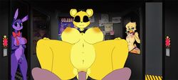 animated big_breasts bonnie_(fnaf) chica_(fnaf) cowgirl_position five_nights_at_freddy's five_nights_at_fuzzboob's fnaf freddy_(fnaf) furry glazed_(artist) golden_freddy_(fnaf) rule_63 sex sound tagme thick_thighs vaginal_penetration video rating:Explicit score:483 user:Pulamaister