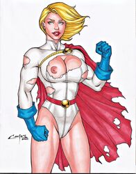 1girls big_boobs carlos_braga cleavage curvaceous curvy_body curvy_female curvy_figure dc_comics ed_benes_studio erect_nipples justice_league justice_league_unlimited justice_society_of_america karen_starr leotard looking_at_viewer milf nipple_bulge power_girl signature solo_female solo_focus tagme torn_costume voluptuous voluptuous_female rating:Explicit score:19 user:Strangiato