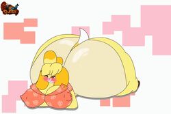 1girls 2d 2d_animation animal_crossing animated anthro ass ass_expansion big_ass big_breasts breast_expansion breasts bubble_butt canid canine colossal_ass female female_only gigantic_ass huge_ass huge_breasts hyper_ass hyper_butt isabelle_(animal_crossing) nintendo office_lady solo solo_female swasbi_(artist) tagme thick_thighs wide_hips rating:Explicit score:58 user:Bruhfuck69