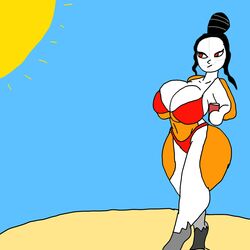 beach big_ass drawing edit edited fortnite fortnite:_battle_royale massive_breasts redraw robot robot_girl tagme traced traced_art tsuki_(fortnite) rating:Questionable score:3 user:RPFY