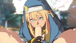 2boys 3d animated blonde_hair blowjob blue_eyes bridget bridget_(guilty_gear) clothing erection fellatio fingerless_gloves guilty_gear guilty_gear_strive hair_between_eyes handjob heart-shaped_pupils hearts human large_penis long_hair looking_at_viewer male/male male_on_male no_sound oral oral_sex otoko_no_ko pale_skin penis pov pov_blowjob rougenine video yaoi rating:Explicit score:463 user:vagabond512