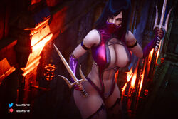 3d mileena mortal_kombat mortal_kombat_x tekonsfw rating:Explicit score:104 user:tekoNSFW