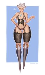 1girls asura_(artist) big_breasts camille_ferros cybernetics female female_only fit_female hips league_of_legends mature_female prosthetic solo tagme rating:Explicit score:253 user:Uglydude452