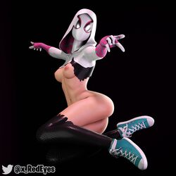 1girls 3d ass bodysuit breasts female female_only fortnite gwen_stacy marvel marvel_comics masked masked_female medium_breasts ripped_clothing ripped_pants ripped_shirt solo solo_female spider-gwen spider-gwen_(fortnite) spider-man_(series) tagme thighs torn_bodysuit x_redeyes rating:Explicit score:54 user:LexaMyBeloved