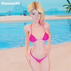 1girls 3d beach bikini blonde_hair female female_only fortnite fortnite:_battle_royale fully_clothed gwen_stacy kanavar80 looking_at_viewer marvel marvel_comics solo spider-gwen spider-gwen_(fortnite) spider-man:_into_the_spider-verse spider-man_(series) swimsuit rating:Questionable score:33 user:Kanavar80