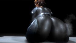 1girls 3d animated asian asian_female ass ass_clapping ass_focus ass_jiggle atlus bodysuit bouncing_ass brown_hair clothing facing_away huge_ass huge_butt human hyper hyper_ass icyshadowx jiggle jiggling_ass light-skinned_female light_skin makoto_niijima megami_tensei paag persona persona_5 phantom_thief_suit sega short_hair sitting skin_tight sound steam steaming_body steamy twerking video virt-a-mate virtamate rating:Questionable score:682 user:IcyShadow