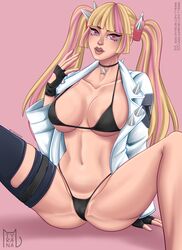 big_ass big_breasts bikini blonde_hair epic_games fortnite lennox_rose_(fortnite) necklace pigtails pink_eyes pink_hair solo tagme thong twintails tyrana rating:Explicit score:122 user:BluePhantoms