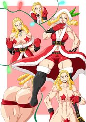 1girls ass big_ass big_breasts breasts bubble_ass bubble_butt charge_sol christmas_outfit huge_ass huge_butt karin_kanzuki muscular muscular_female street_fighter thick_ass thick_thighs rating:Explicit score:35 user:mxfix_mxbbin