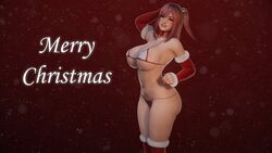 2022 3d ass bikini bouquetman breasts christmas dead_or_alive female female highres honoka_(doa) rating:Explicit score:43 user:larrylarry21