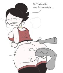 anal_sex ass big_ass big_breasts colored colorized edit jaiden_animations jaidens_mom milf mob_face pants_down ponytail sex sportswear sssir sssir8 yoga_pants youtube rating:Explicit score:469 user:Kamajji