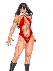  1girls black_hair drawing_scl fanart female_only long_hair samuelscl solo solo_female vampire vampirella  rating:explicit score: user:drawing_scl