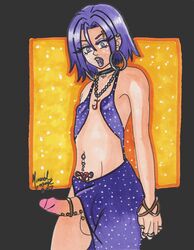 1boy dress ear_piercing earrings femboy james_(pokemon) lipstick male male_only minerarugarbage navel_piercing necklace penis penis_out pierced_penis pierced_tongue piercings pokemon rings solo rating:Explicit score:52 user:Ext_acai